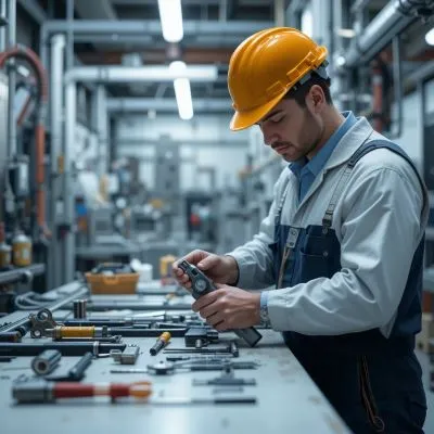Categoria manufatura e máquinas de Automações inteligentes